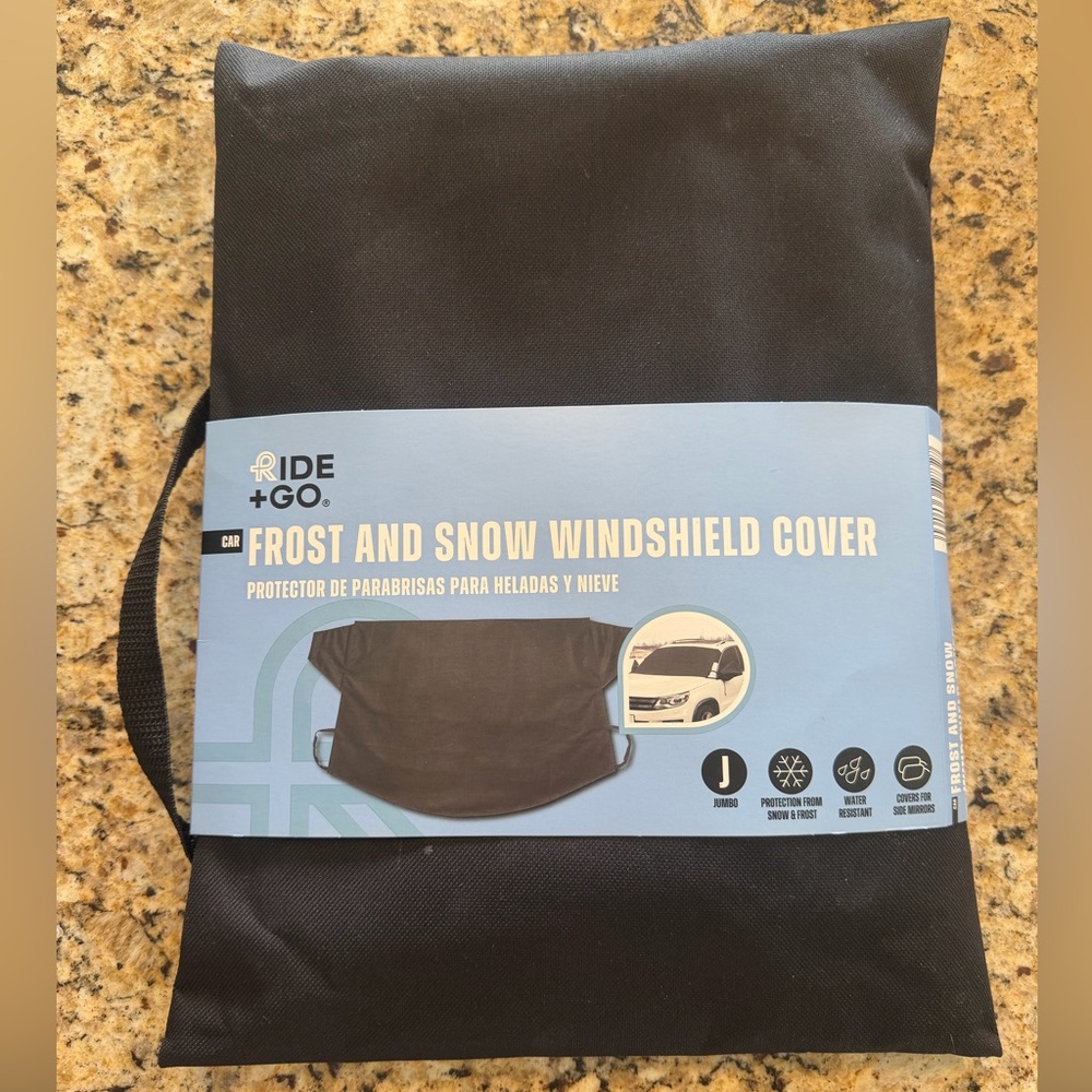 Ride + Go Frost and Snow Car Windshield Cover, New